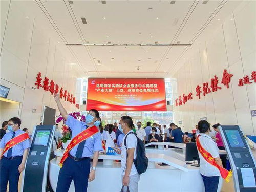 昆明高新區(qū)企業(yè)服務中心揭牌暨“產業(yè)大腦”上線，開啟政策資金兌現(xiàn)與企業(yè)服務新篇章